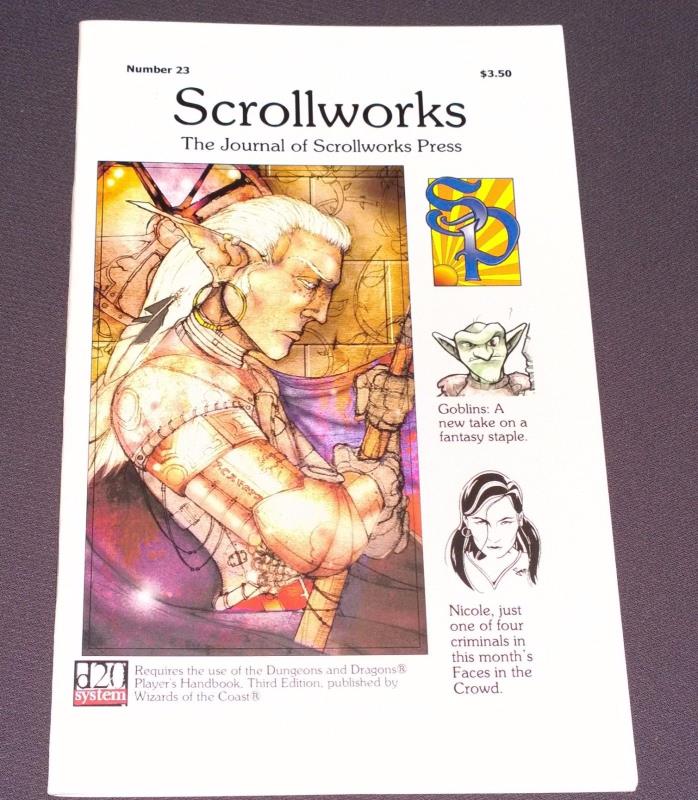 Scrollwork Scrollworks #23 The Journal of Scrollworks Press  NM