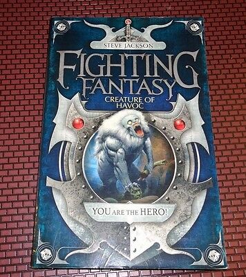 Wizard Books Fighting Fantasy Game Book #5 SC Creature of Havoc Steven Jackson
