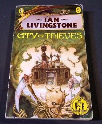 Fighting Fantasy Game Book #5 City of Thieves Steven Jackson