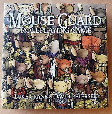 Mouse Guard RPG, 2008, Hardcover First Edition - Luke Crake & David Petersen