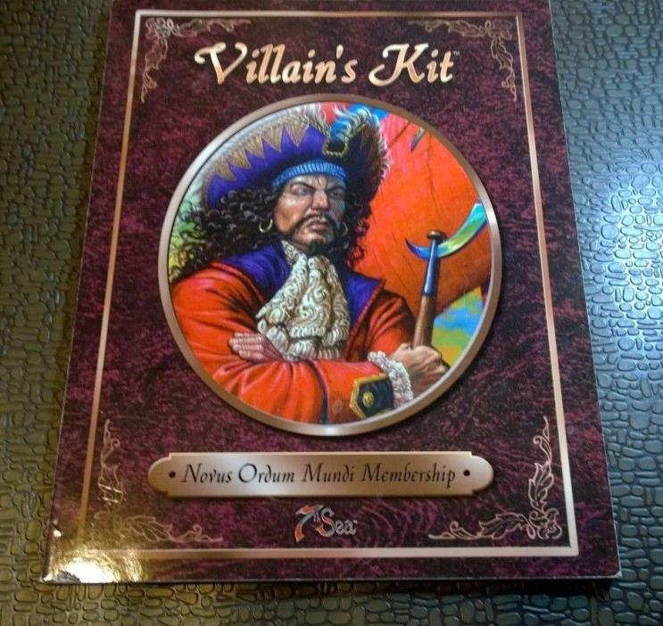 7th Sea  Villain's Kit SC d20 AEG 7104 Novus Ordum Mundi Membership