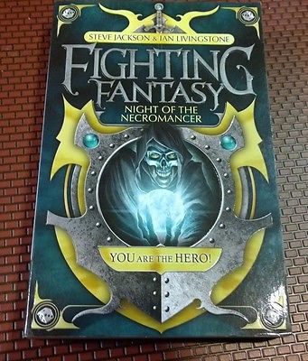 Wizard Books Fighting Fantasy Game Book #8 SC Night of the Necromancer Jackson