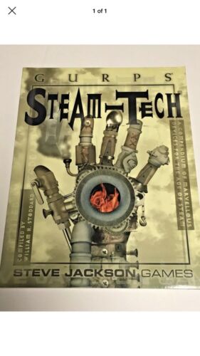 GURPS Steam-Tech - Steve Jackson Games - Excellent Shape
