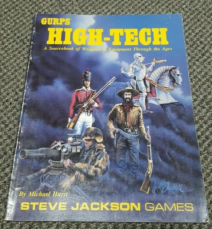 GURPS High-Tech - Steve Jackson Games 6018
