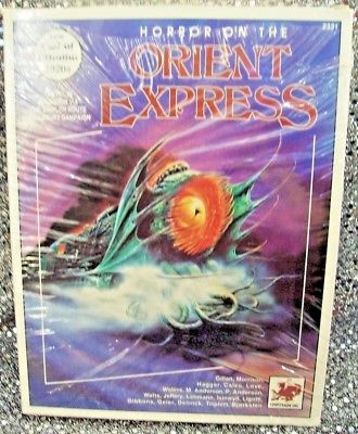 CALL OF CTHULHU: HORROR ON THE ORIENT EXPRESS 1ST ED. (1991) CHAOSIUM  #2331 NEW