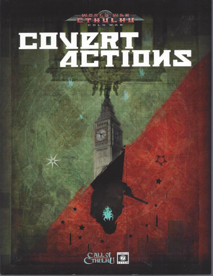 Call of Cthulhu World War Cthulhu Covert Actions SC NEW COC Cubicle 7  15% OFF