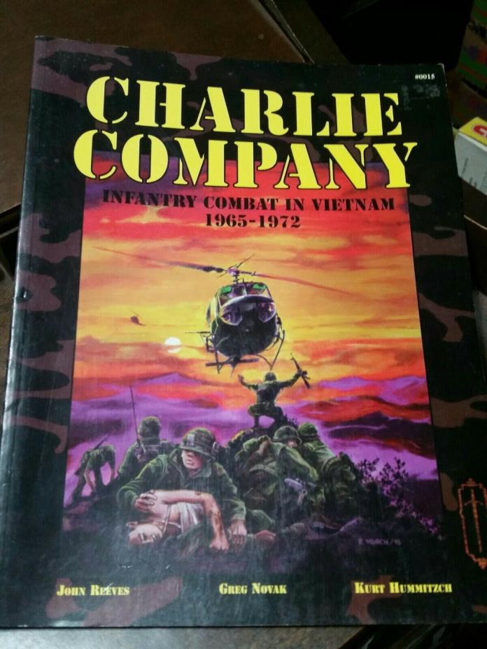 1997 RAFM Tabletop game RULEBOOK-CHARLIE COMPANY: INFANTRY COMBAT IN VIETNAM-NEW