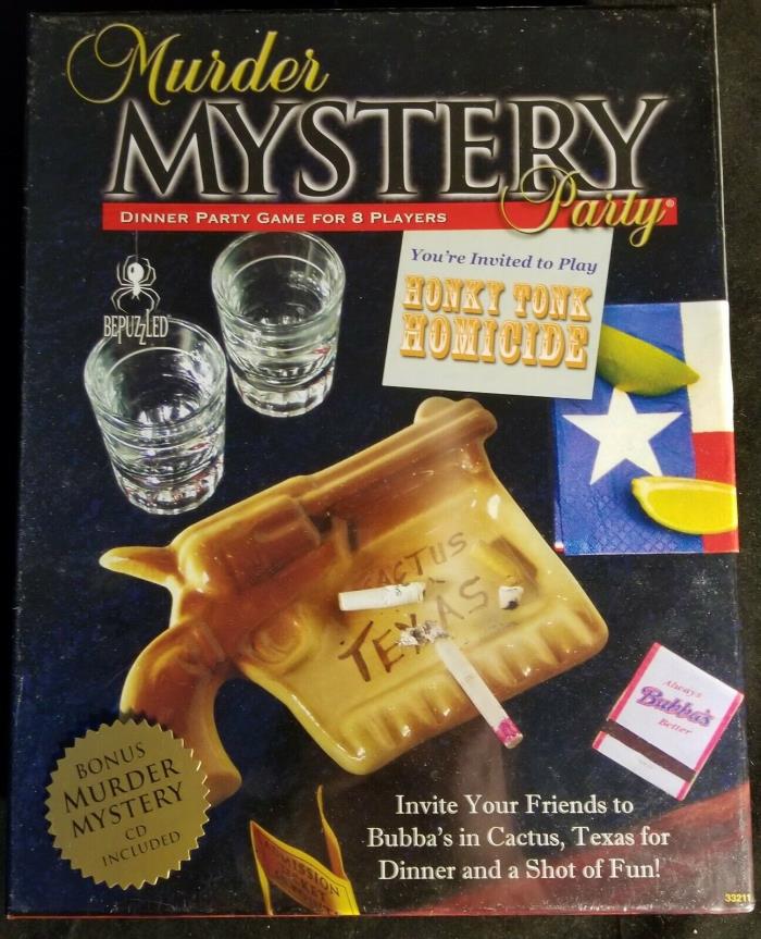 Honky Tonk Homicide Murder Mystery Party Game
