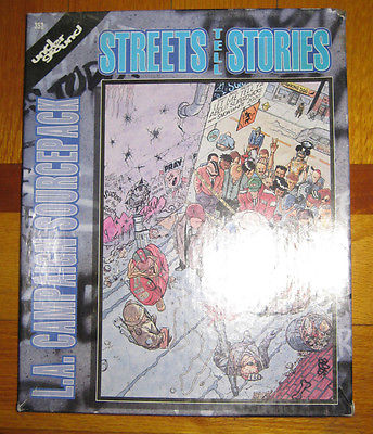 Streets Tell Stories - Mayfair Games (1993) Boxed Set LA Campaign Setting