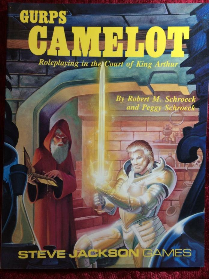 GURPS Camelot - Steve Jackson Games - NEW