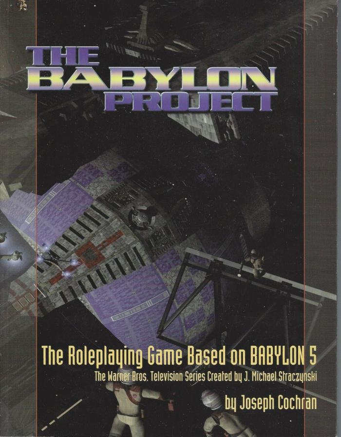 Babylon 5 Babylon Project RPG Core Rulebook SC NEW OOP  Chameleon Eclectic