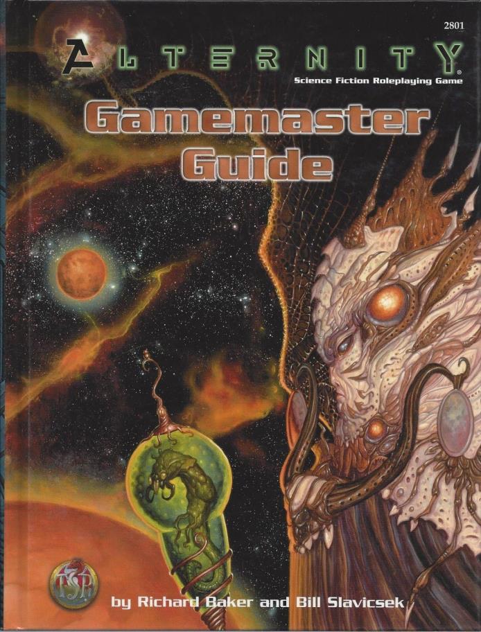 Alternity  HC  Gamemaster Guide  NEW  OOP  TSR 2801
