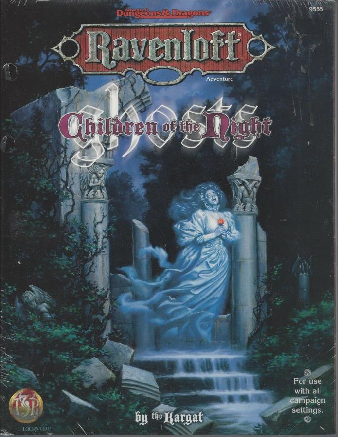 Advanced Dungeons & Dragons RPG Children of the Night Ghosts SC 2.0 TSR NEW