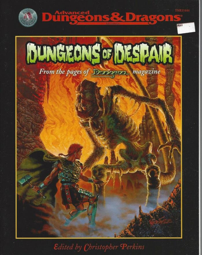 Advanced Dungeons & Dragons RPG Dungeons of Despair  SC 2.0  # 11444 NEW