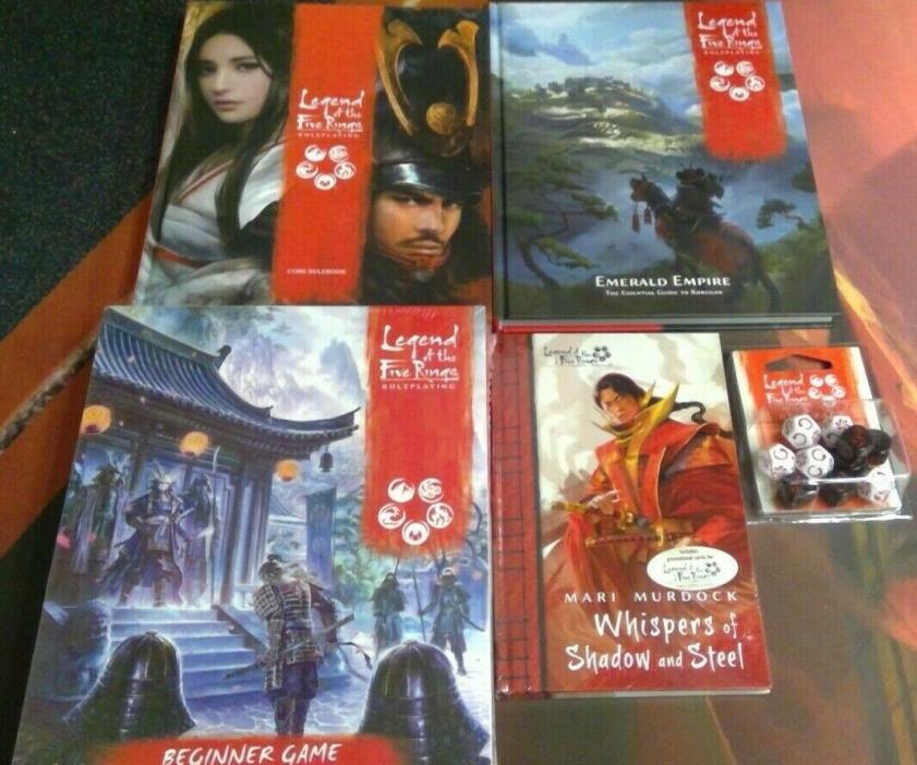 Legend Of The Five Rings Roleplaying Game - Bundle- + Story Book