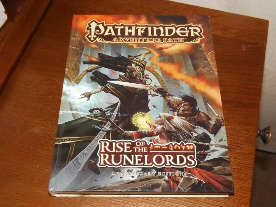 Pathfinder Rise Of The Runelords Anniversary Edition Hardback Roleplaying Book