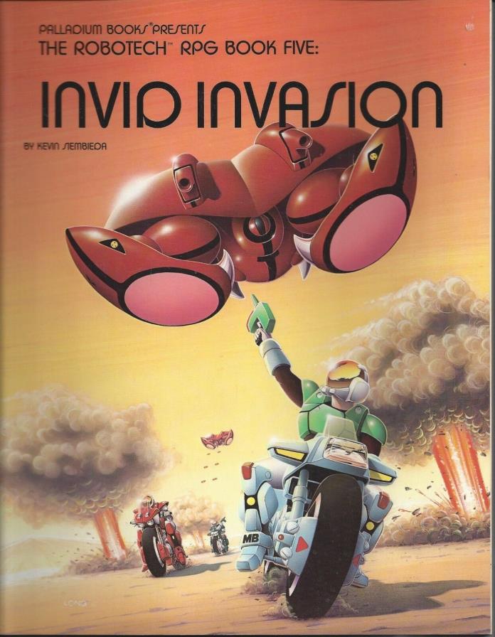 Robotech RPG Book Five  Invid Invasion  SC  USED PAL 556