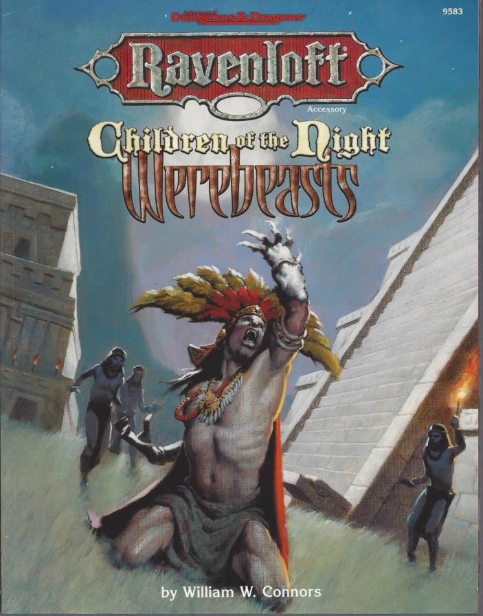 Advanced Dungeons & Dragons RPG Children of the Night Werebeasts SC 2.0 NEW