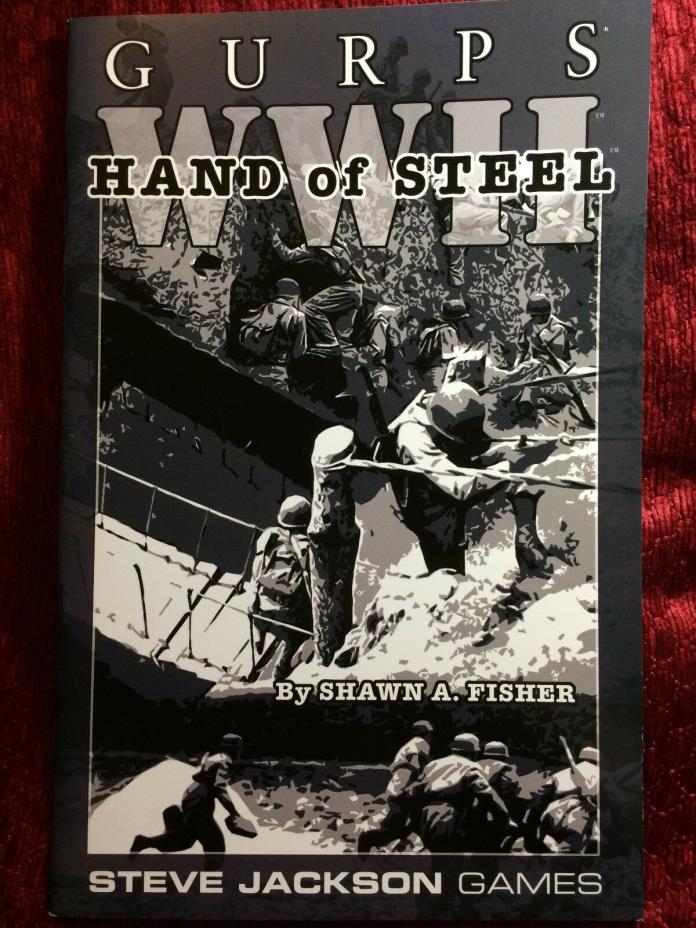 GURPS WWII Hand of Steel - Steve Jackson Games - NEW