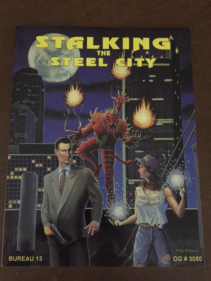 Stalking the Steel City Bureau 13 RPG #3050 Free Shipping