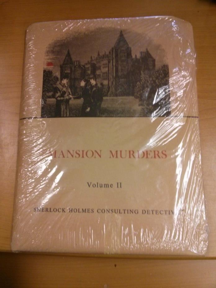 sleuth publications the mansion murders vol 2 factory sealed /mint