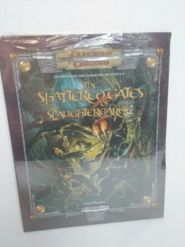 Dungeons & Dragons RPG Shattered Gates of Slaughtergarde New Never Opened