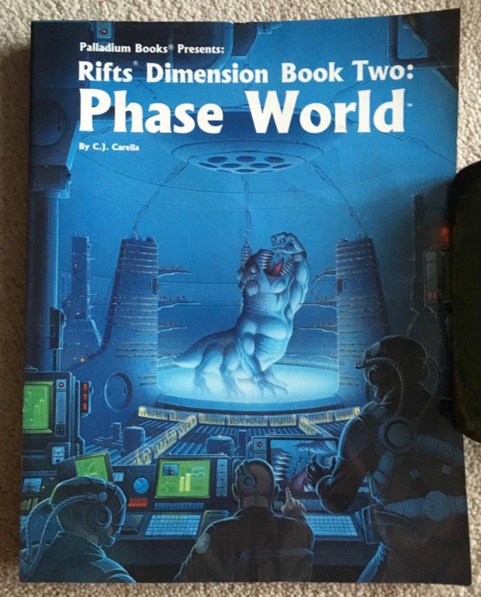 Rifts Dimension Book Two: Phase World - Palladium Books Second Printing - RPG