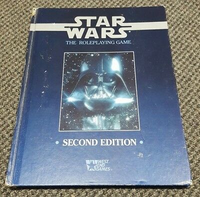 Star Wars - The Roleplaying Game - Second Edition - West End Games 40055 RPG HC