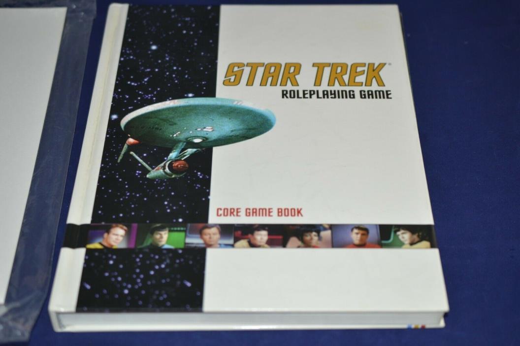 star trek role playing game core game book new