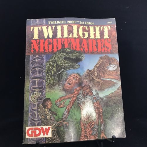 Twilight Nightmares Second Addition Number #2010 GDW Role Playing 1991