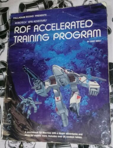 ?? Robotech RPG Adventures: RDF Accelerated Training Program Palladium PB Book