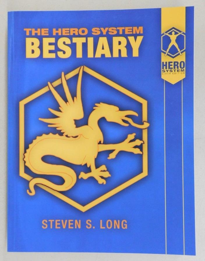 Hero Games HERO SYSTEM BESTIARY (Sixth Edition)  - Game Supplement Book