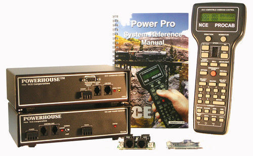 NCE New 2018 PH10-R Wireless Radio Power Pro 10 Amp Starter Set W/D408SR Decoder
