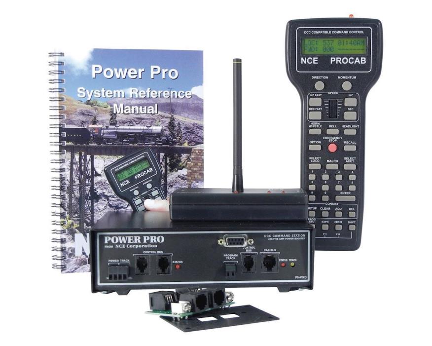 NCE Power Pro Starter Set w/Radio PH-PRO-R/5A NCE5240002