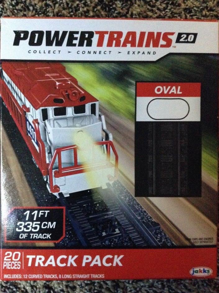 Jakks Pacific Power Trains™ 2.0 Oval 11 FT 20 Tracks Pack
