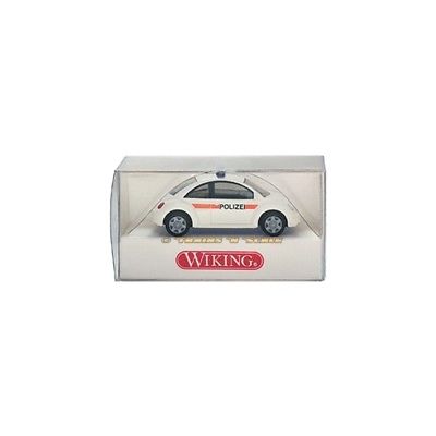 Wiking 1041127 HO Scale Polizei Wien New Beetle Vienna Police Car Old Livery