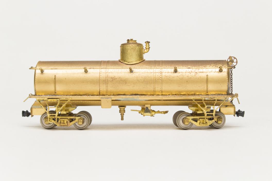 HON3 BRASS SINGLE DOME TANK CAR PSC PRECISION SCALE CONOCO UTLX FRAMELESS