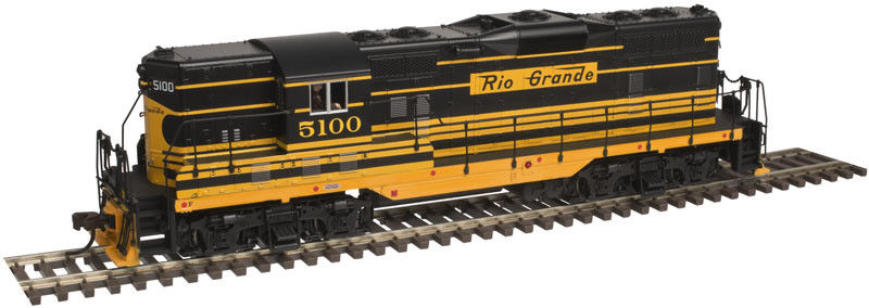 Atlas HO 10002030 Rio Grande GP7 #5100 DCC/SOUND NEW