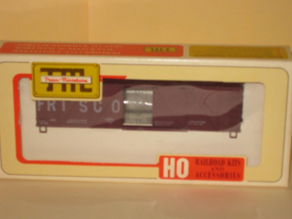 Train Minatures Ho Scale Frisco Box Car Kit #2153