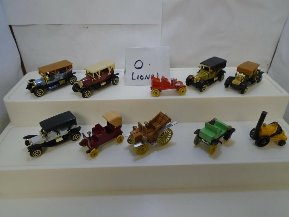 Lionel/O/027  Model Railroad   Antique Cars  9