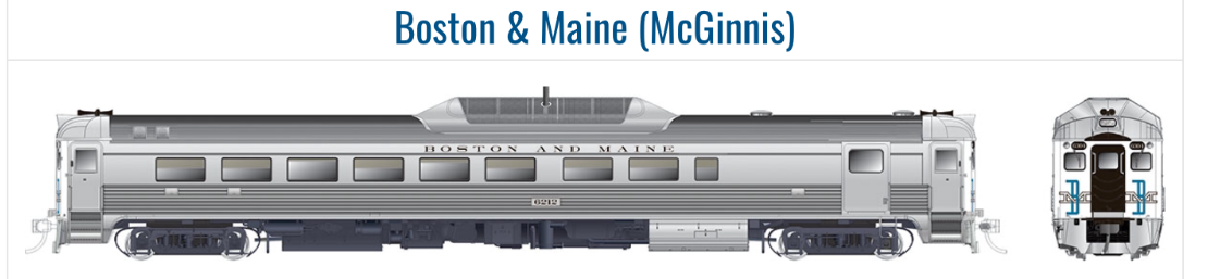 RAPIDO 1/87 HO BOSTON & MAINE (MCGINNIS) RDC-2 PHASE II RD #6214 DCC & SOU 16615