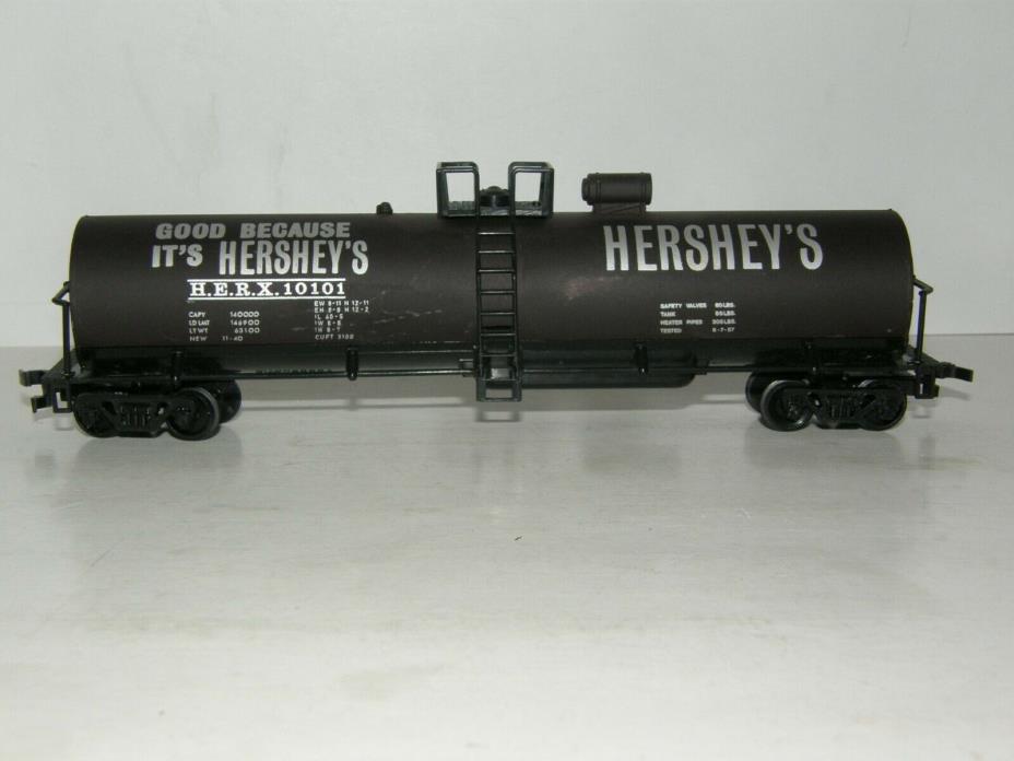 HO scale H.E.R.X. #10101 HERSHEY'S CHOCOLATE TANK CAR