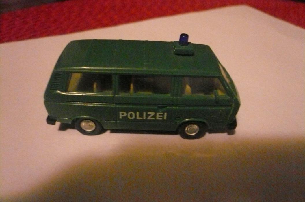 vintage Wiking HO 1:87 VW Wolkswagen polizel berlin clean