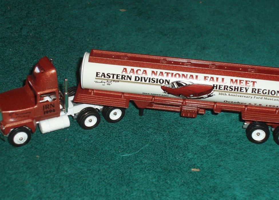 RARE WINROSS 1/87 TRACTOR/TANKER COMMEMORATIVE for 1964 1/2 FORD MUSTANG