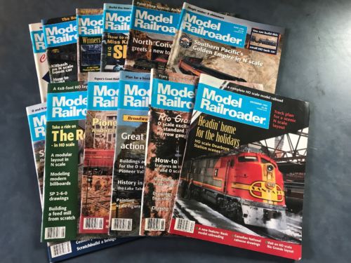 1994 Model Railroader Magazine. Full year