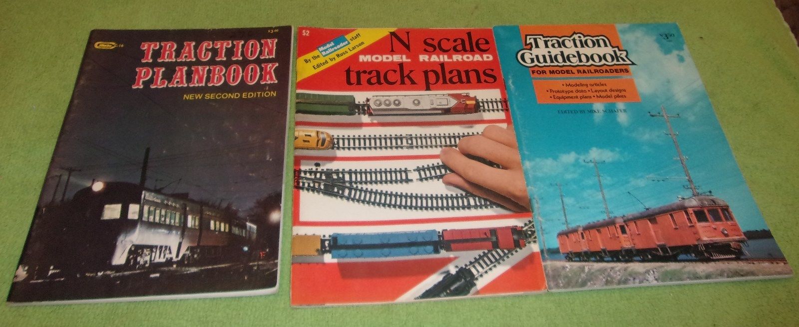 8 antique model train book rolling stock wiring layout traction planbook 1968