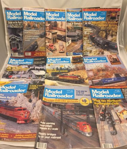Model Railroader Back Issues ENTIRE YEAR 1993
