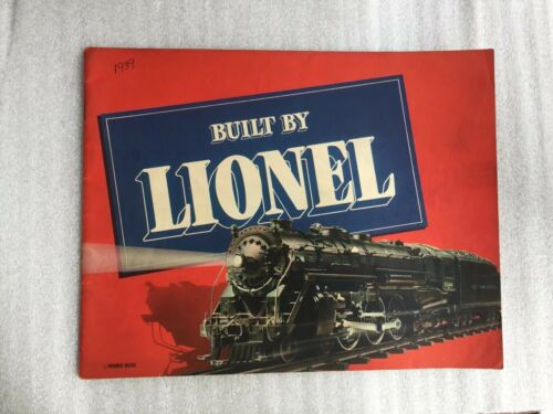 Original Lionel 1939 Train Catalog EXC Nice!
