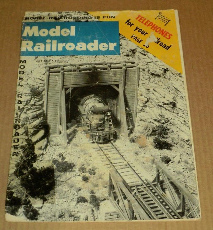 Model Railroader Train Magazine .. Vintage 