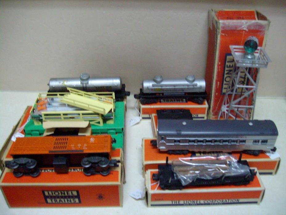 lionel collection of cars and accesories